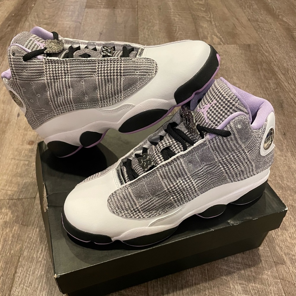 Jordan 13 “Girl Boss” Houndstooth Grade-school